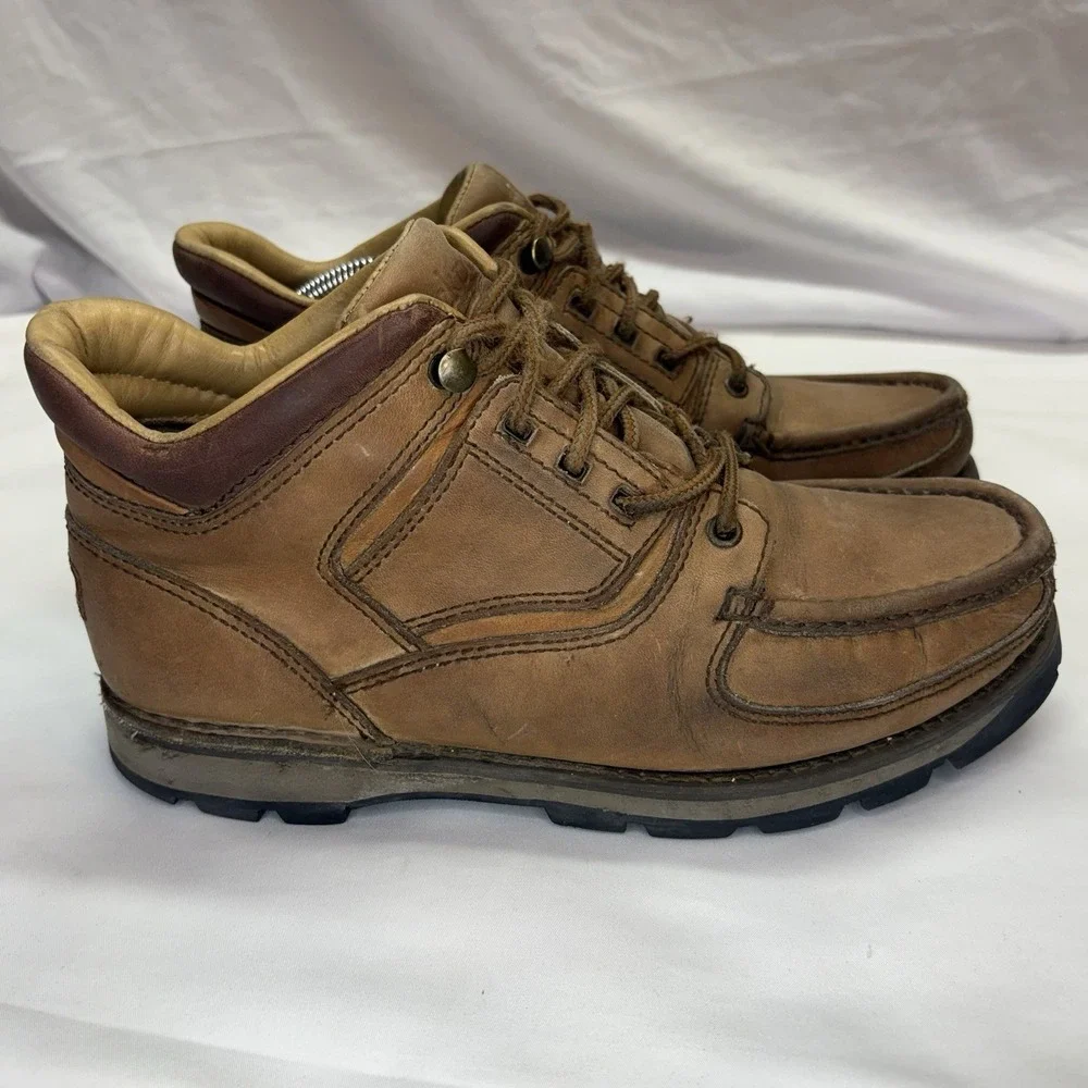 Rockport XCS UMBWE II Waterproof Hydro Shield Moc Toe Gore Tex Boots Men's 7 W